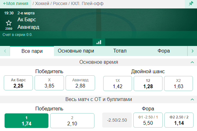 Ак Барс – Авангард. Что покажет действующий обладатель Кубка Гагарина в Казани?